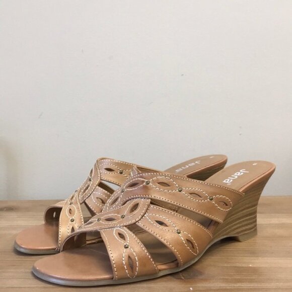 Jana Women's Leather Sandals - Picture 1 of 5